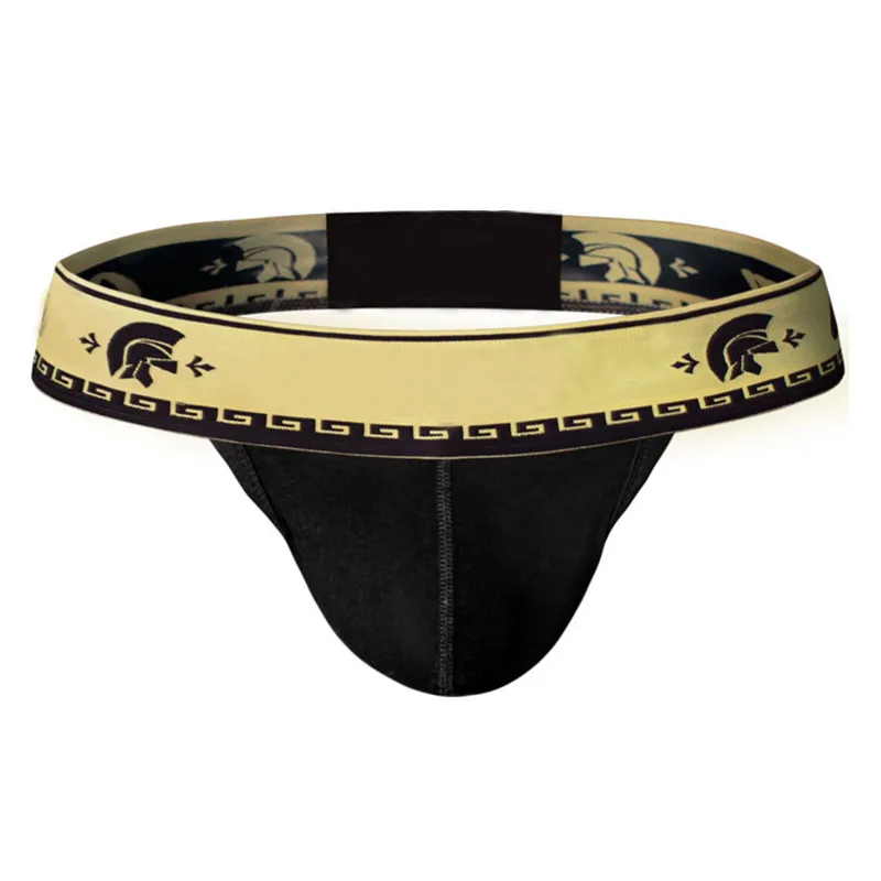 Мужские трусы джоки с U образным выпуклым мешочком серые танга сексуальное