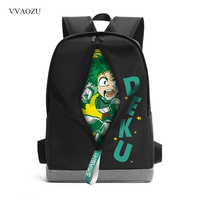 Рюкзак Boku no Hero Академия Midoriya Deku забавный рюкзак в стиле Харадзюку С риппером