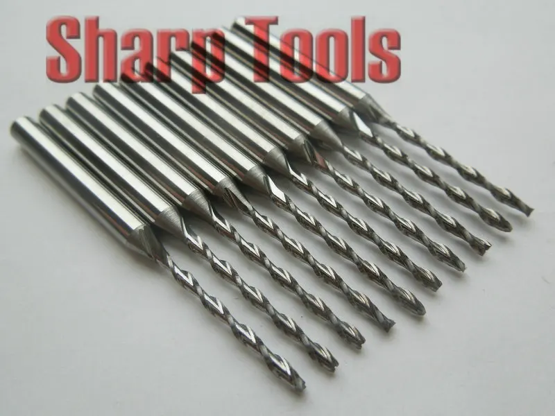 3.175*1.5*17mm 2 Flute Solid Carbide Endmill Engraving CNC Router Tool Bits Micro Milling Cutters for Wood Cutter Lathe | Инструменты