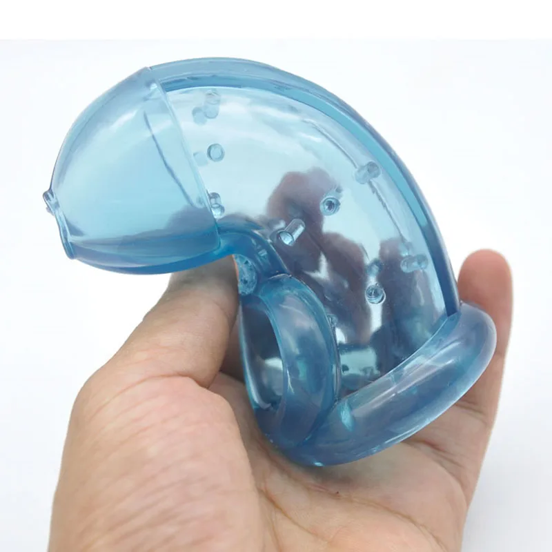 Transparent Spiked Soft Cock Cage Male Chastity Device Penis Sleeve Scrotum Bondage Sex Toys For Men Dick Sleeves | Красота и