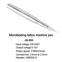 tattoo machine pen swiss motor permanent makeup eyebrow lip eyeliner beauty for cartridge needles power supply electric machine
