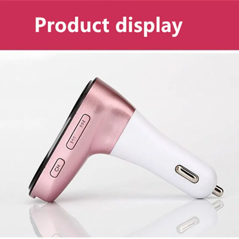 FM Transmitter Bluetooth AUX Hands-free Car Kit Wireless Mp3 Radio Modulator Audio Player Voltage LCD Display USB Charger | Автомобили и