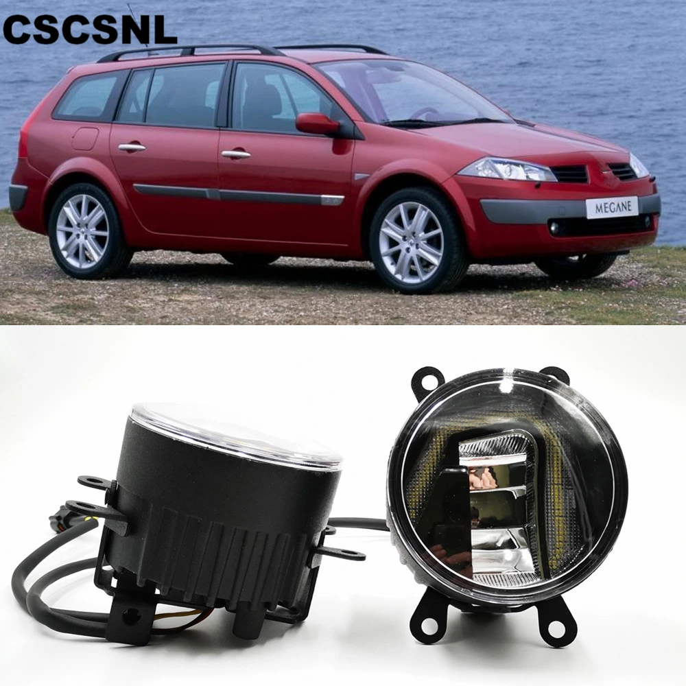 CSCSNL 3 в 1 функции авто светодиодный для Renault Megane 2 II DRL Дневной светильник