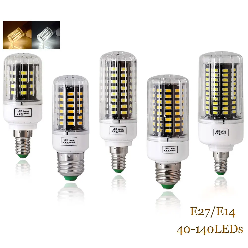 1 шт. SMD 5736 постоянный ток антистробоскопическая Светодиодная лампа E27 E14 7 Вт 12 15 20