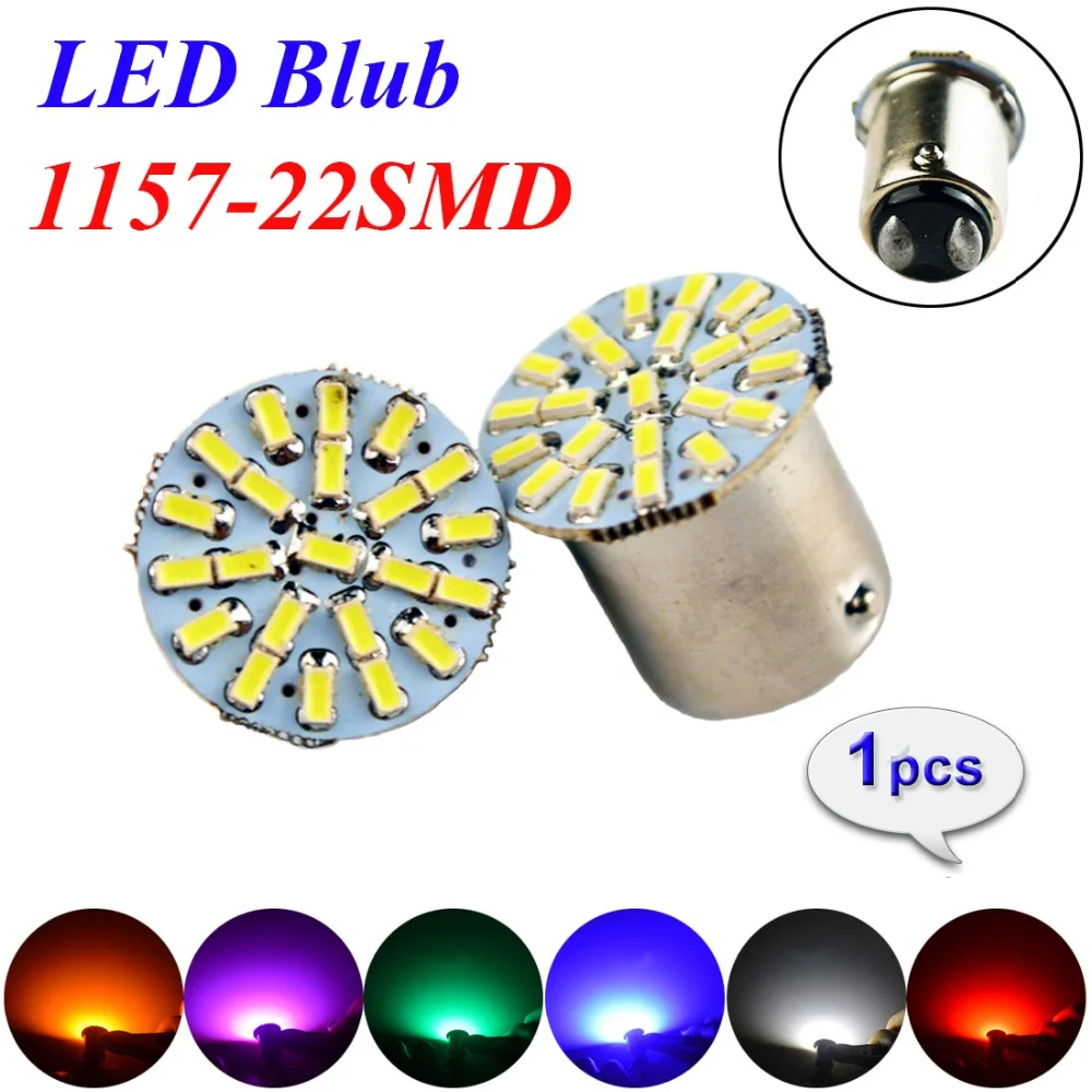 Flytop 1x1157 22SMD P21W BAY15D светодиодный автомобильная лампа авто тормозные огни лампы для