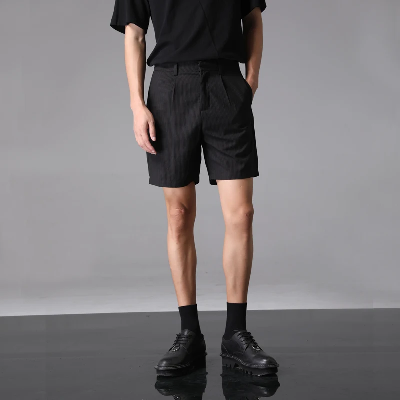 27-44 New 2019 Men's clothing fashion casual Alternative personality double-layer hollow-out design Shorts plus size costumes | Мужская