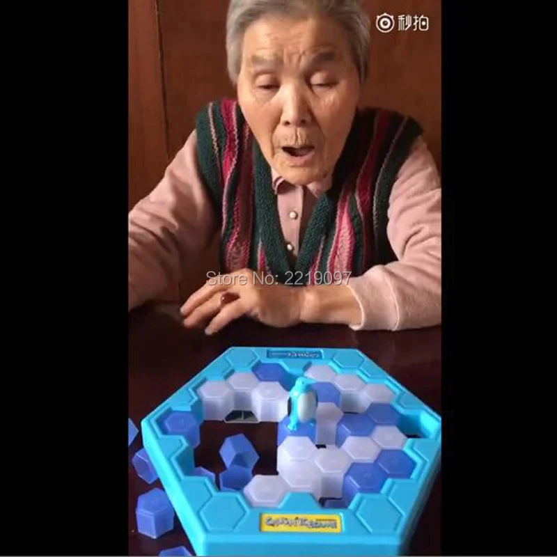 Забавный Великий семейный Пингвин ледяная ломка спасите пингвина детские