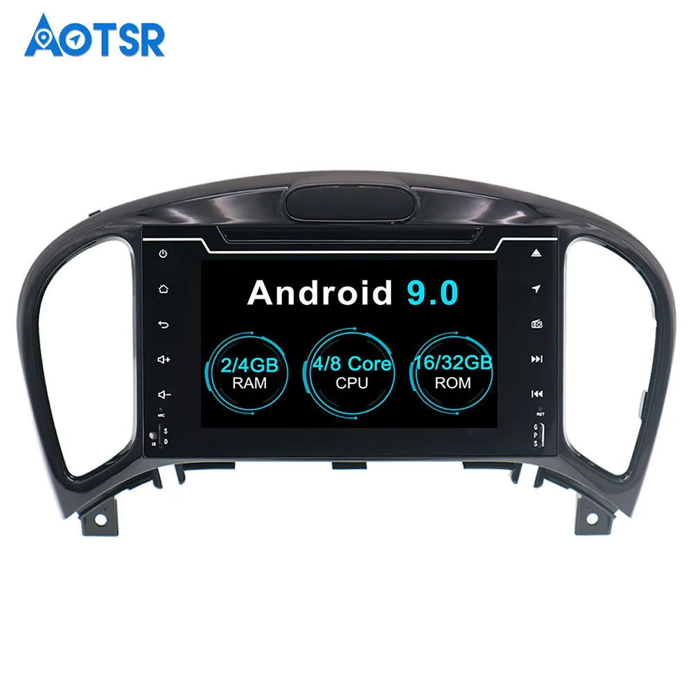Автомобильный DVD плеер Aotsr Android 9 0 с GPS навигацией для Nissan Juke Infiniti ESQ 2012 2017