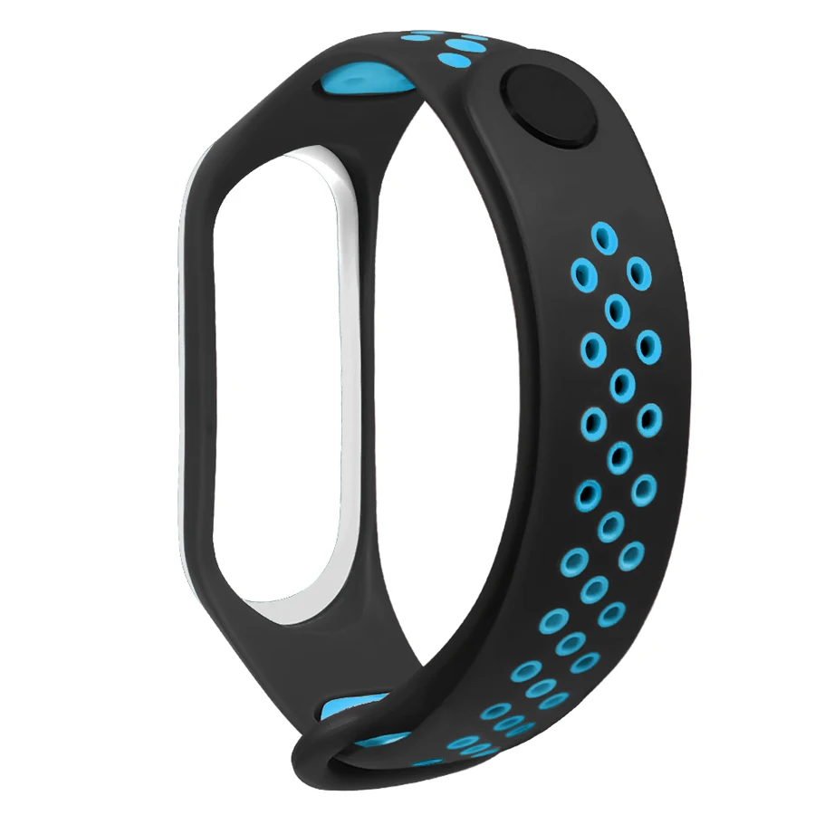 Ремешок спортивный силиконовый для Mi Band 3 браслет смарт часов Xiaomi 3|Ремешки часов|