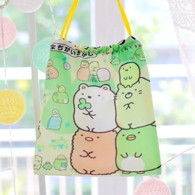 1 шт. милый мягкий биологический уголок Sumikko Gurashi для хранения сумка на шнурке