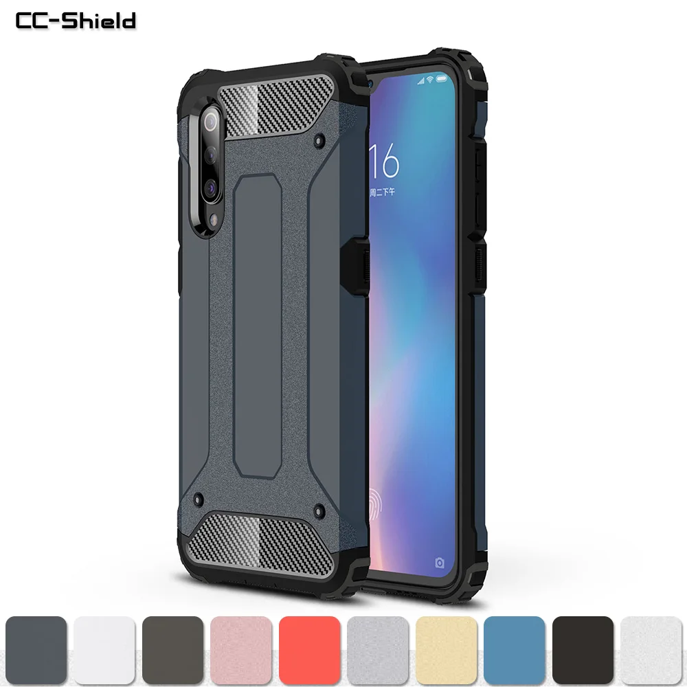 Armor Case for XIAOMI Mi 9 SE Mi9 Mi9SE Phone Bumper Play MiPlay Mix 3 Mix3 Protection Cover 7 |