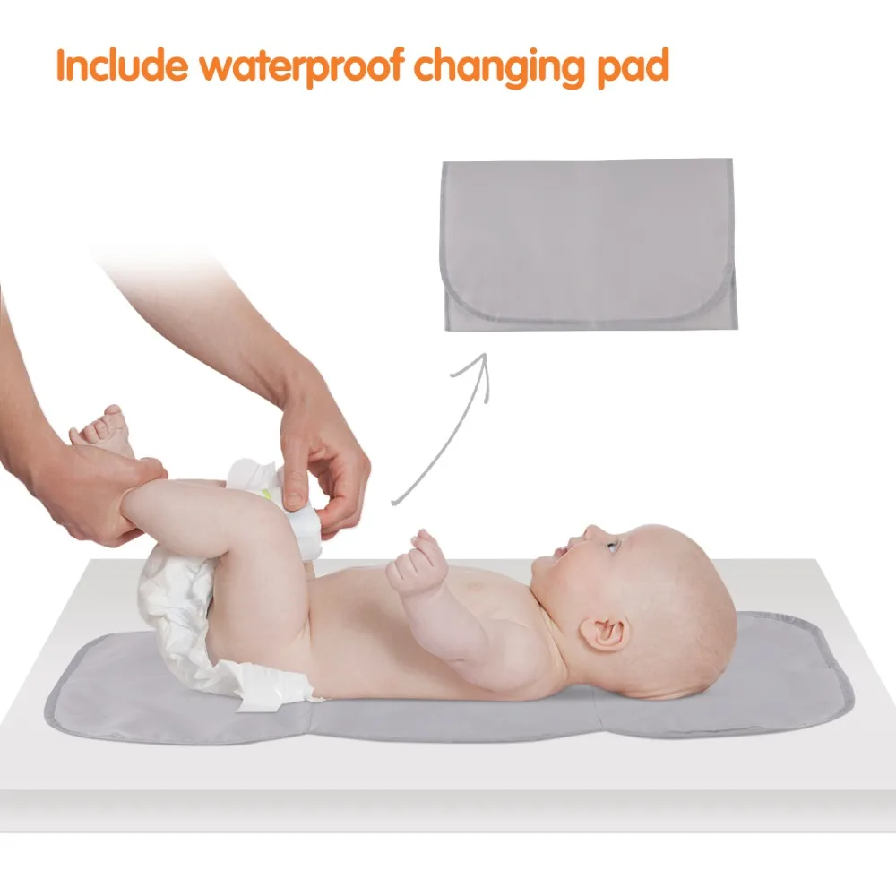 Tumama Baby Diaper Bag Mummy Maternity Nappy Large Capacity Travel Backpack Desinger Nursing with Bottle Insulation Bags | Мать и ребенок