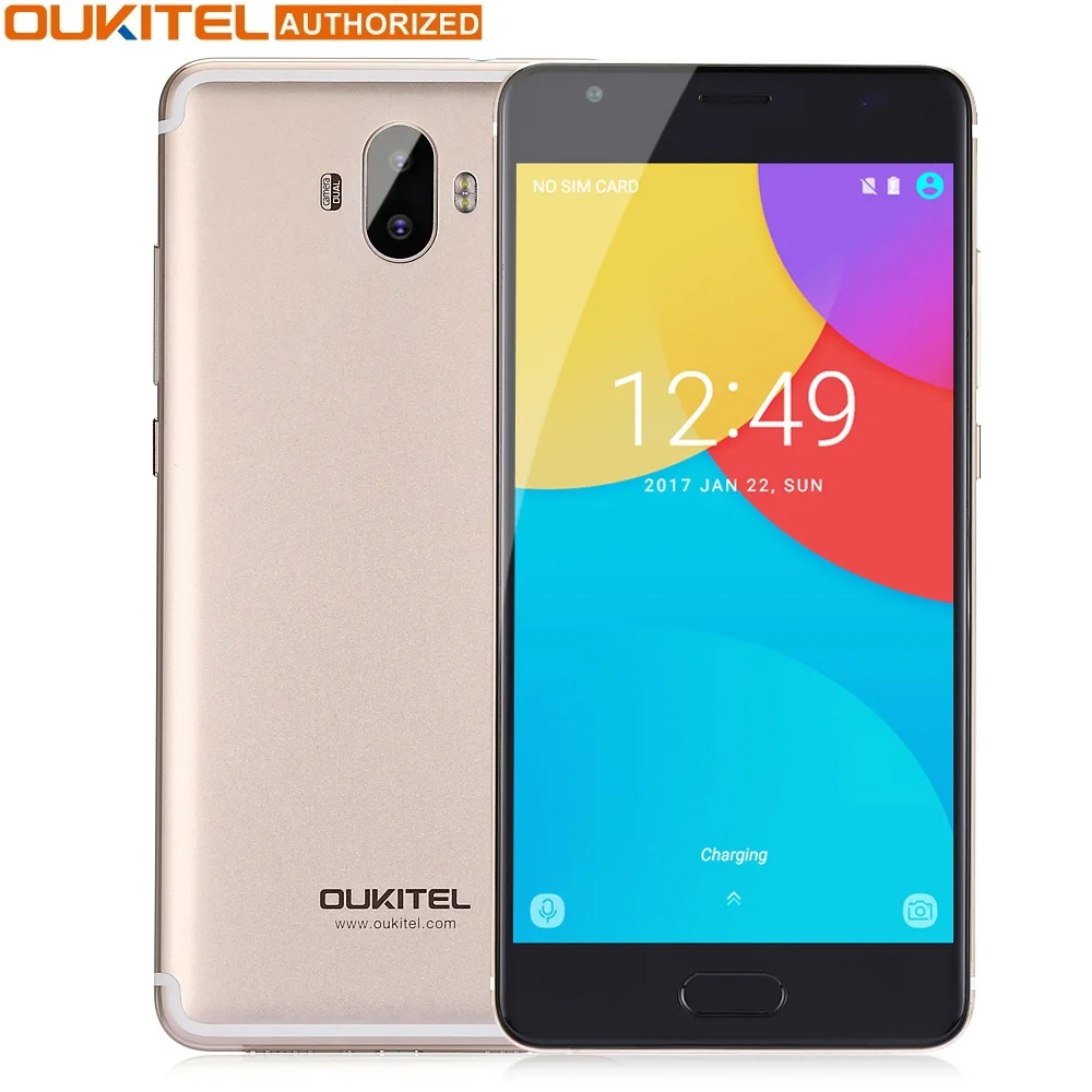 OUKITEL K8000 Android 7 0 5 'мобильный телефон Восьмиядерный 4 Гб 64 8000 мАч 13 МП + 16 Мп задняя