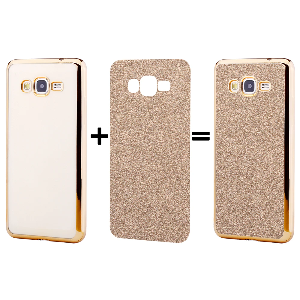 DAGUDON Марка чехол для samsung Galaxy Grand 2 Duos Роскошный блеск золото Силиконовые