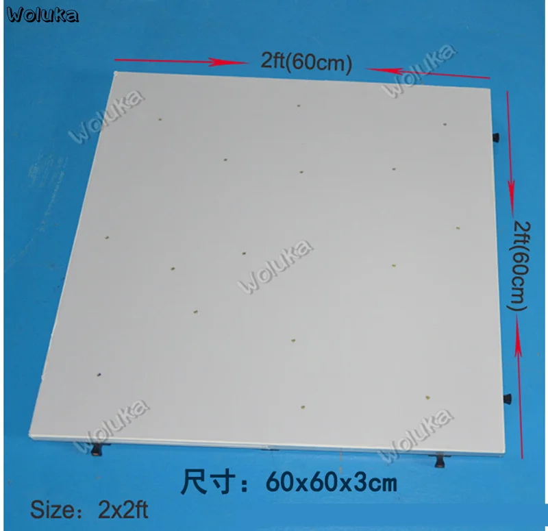 60*60 см сценическая светодиодная фотоплитка для свадебного танцпола CD50 W03 | Лампы и