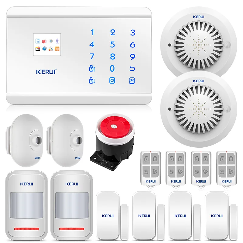 KERUI 8218G GSM PSTN домашняя сигнализация Система безопасности высокопроизводительный