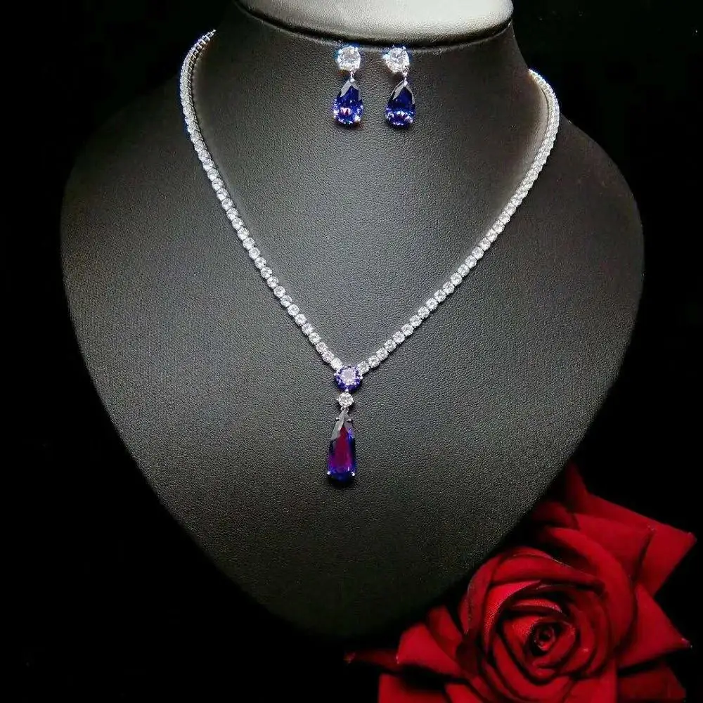 HIBRIDE новый стиль белый золотой цвет мода высшего качества свадебные серьги