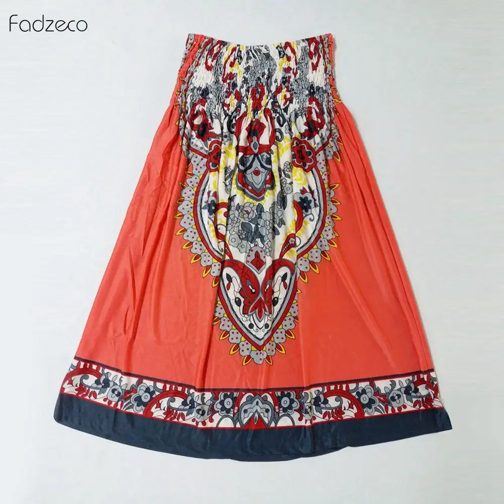 Платье Fadzeco Dashiki женское винтажное Бандажное короткое с этническим узором |