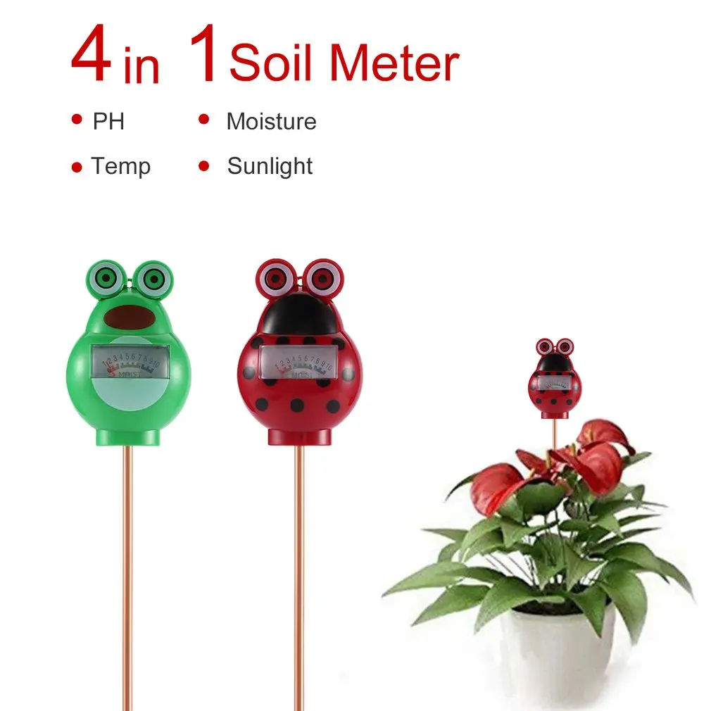 Портативный Урожай измеряет земля PH анализатор почвы температуры