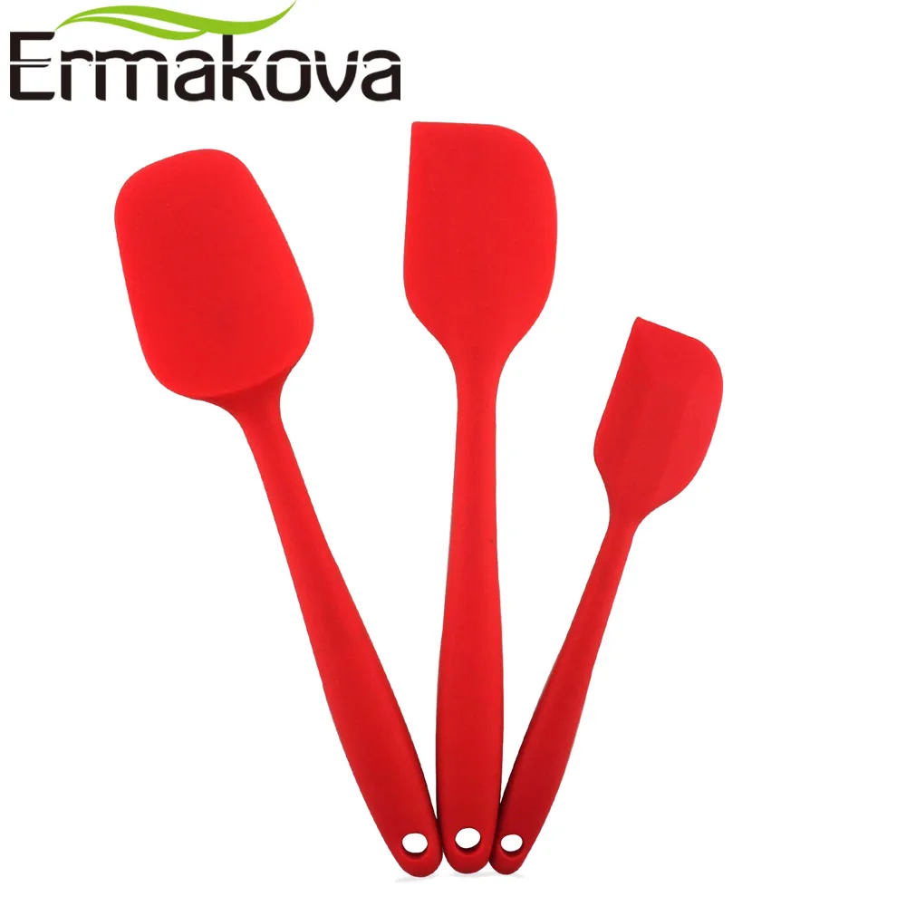 Силиконовая лопатка ERMAKOVA 3 шт./компл. набор посуды для выпечки смеси кондитерских