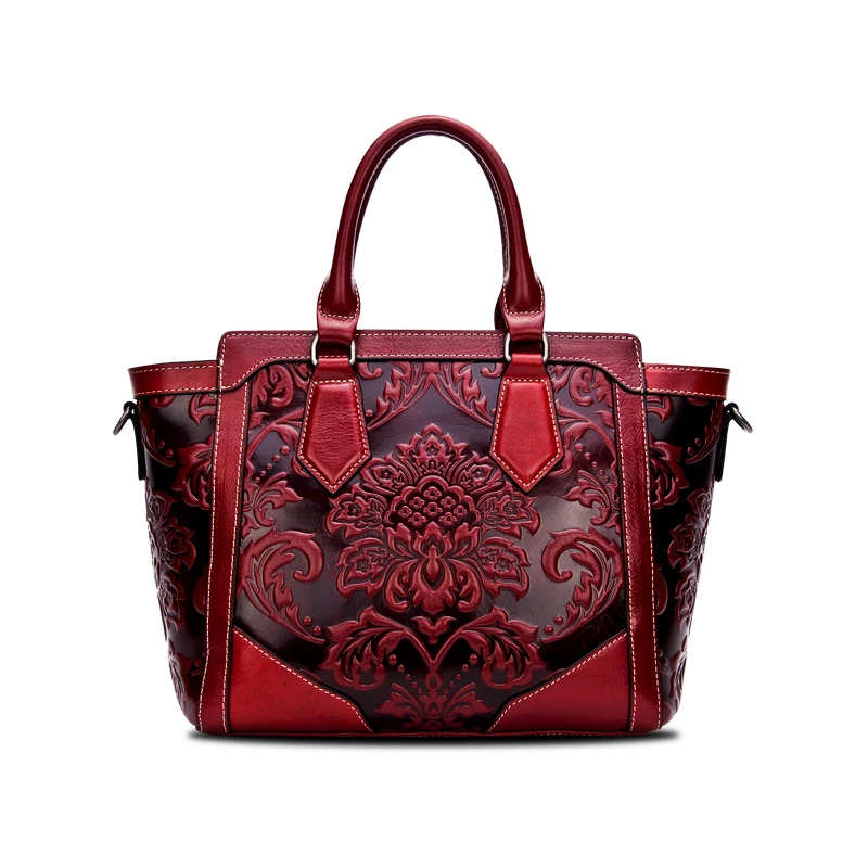 BETHD женская сумка новинка 2016 Китайская кожаная тиснение Бостонская из кожи|leather
