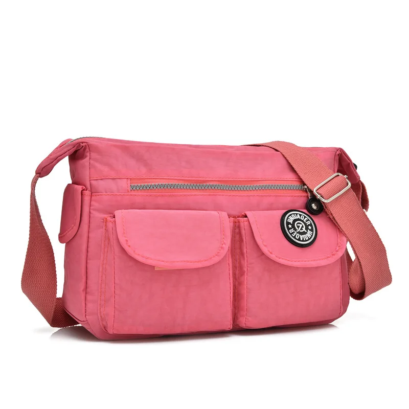 Для женщин сумка нейлон Водонепроницаемый Женский женская Crossbody Travel сумки Bolsa