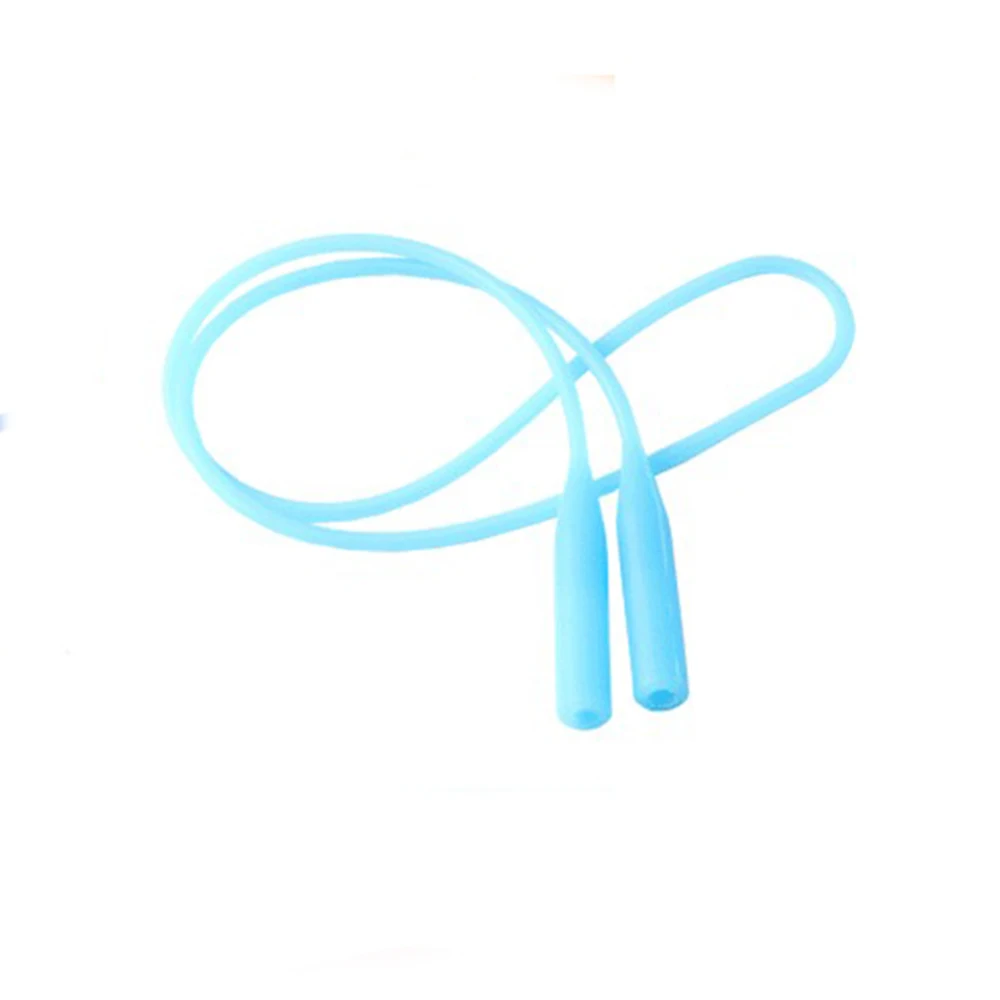 light blue 1 шт. яркие цвета эластичные силиконовые очки ремни цепочка для солнцезащитных очков спортивные противоскользящие струнные очки веревки ремешок держатель шнура 56 см - Цвет: light blue