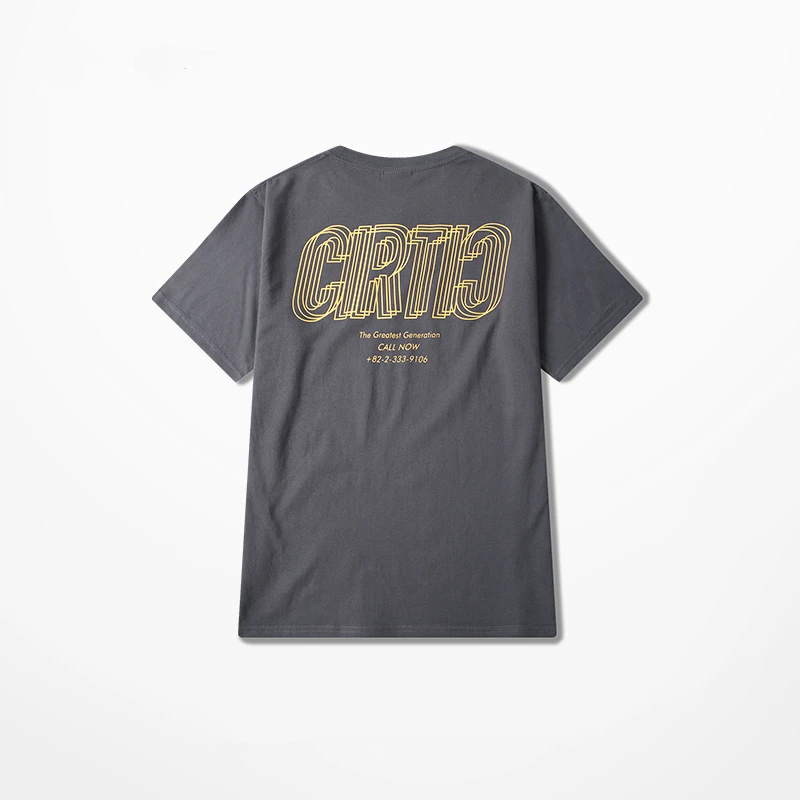 

Summer retro printed round neck short sleeved t shirt men new fashion loose casual Harajuku hip hop tshirt streetwear S-3XL