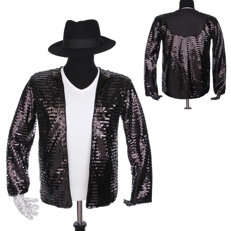 Jacket T Hat Glove Редкие классические Косплей МД Майкл Джексон Billie джинсовая куртка Футболка перчатка шляпа выступление коллекция - Цвет: Jacket T Hat Glove