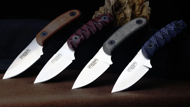 2017 Top Quality New Toothpick Fish Knife 440C 59HRC Steel Camping Survival Outdoor Tools Small Straight EDC Tool | Инструменты