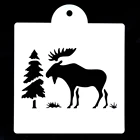 Трафареты декоративные слоны для скрапбукингафотоальбома, 6 дюймов, 15 см