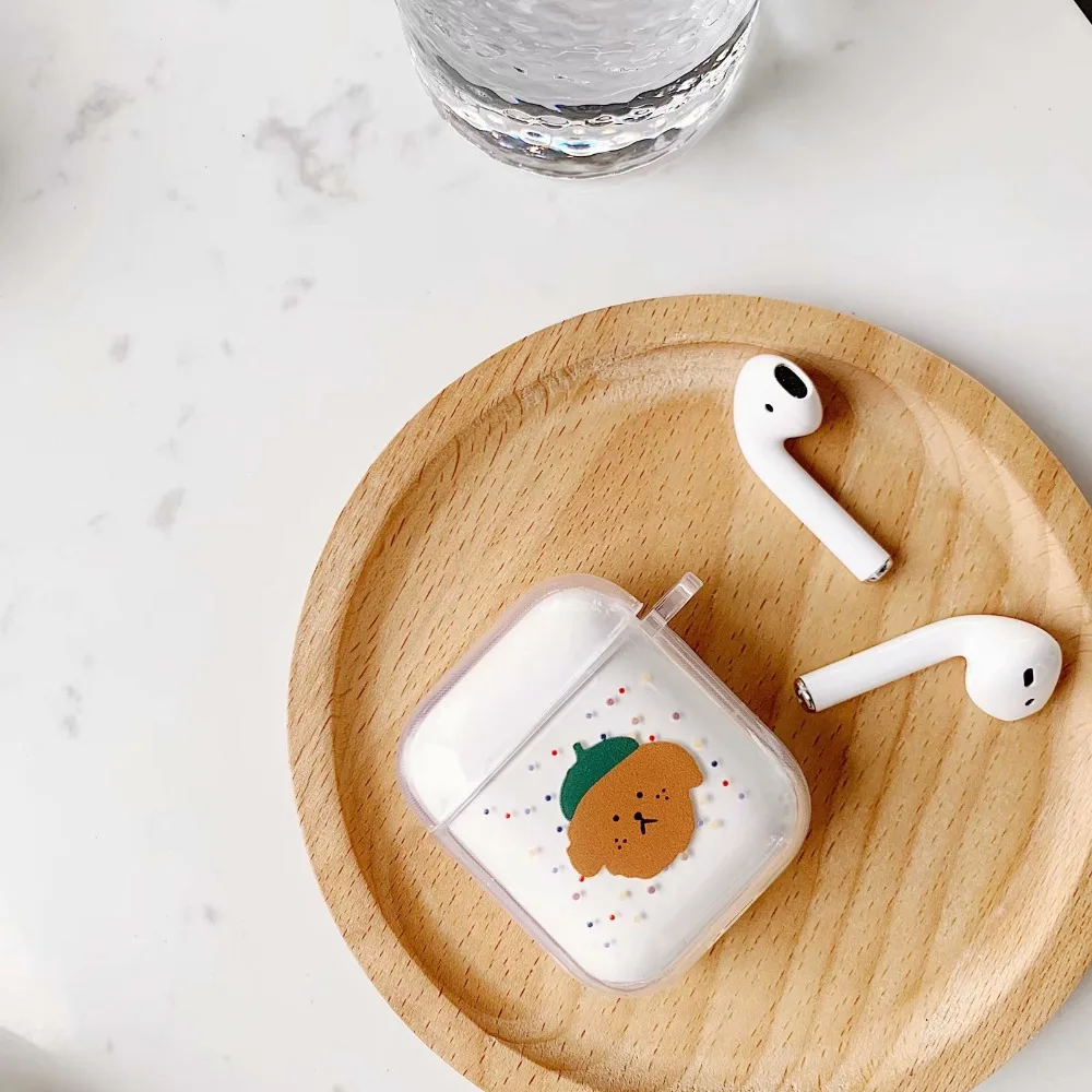 Беспроводные Bluetooth-наушники с рисунком в виде медведя | Электроника