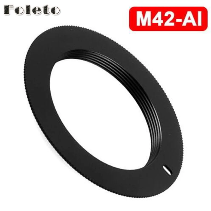 

5pcs M42 Lens to for NIKON Adapter Ring For D700 D300 D5000 D90 D80 D70 d5100 d5200 d750 made of metal M42-AI