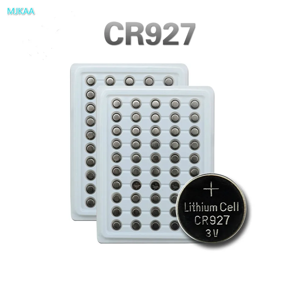 50 шт./лот CR927 3 в Кнопочная батарея DL927 BR927 ECR927 5011LC литиевые Лампы Ручной Спиннер