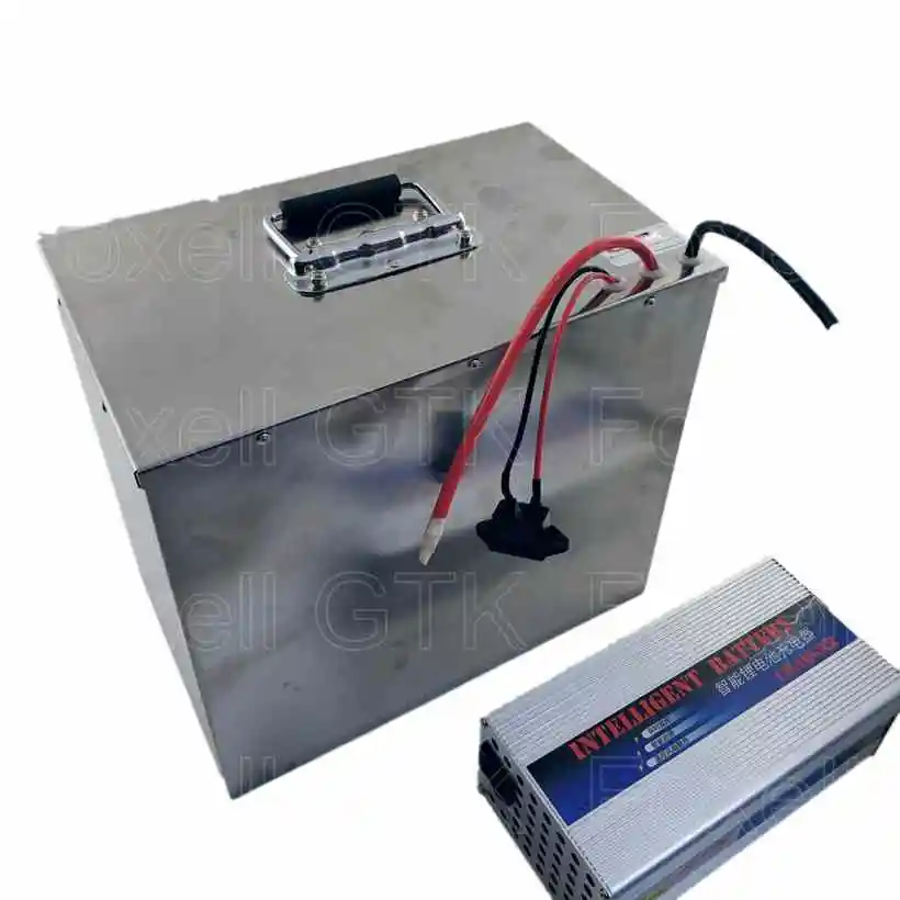Сталь чехол 24v 150Ah 180Ah литиевая батарея li-ion lipo наивысшей мощности 2000w для RV ev