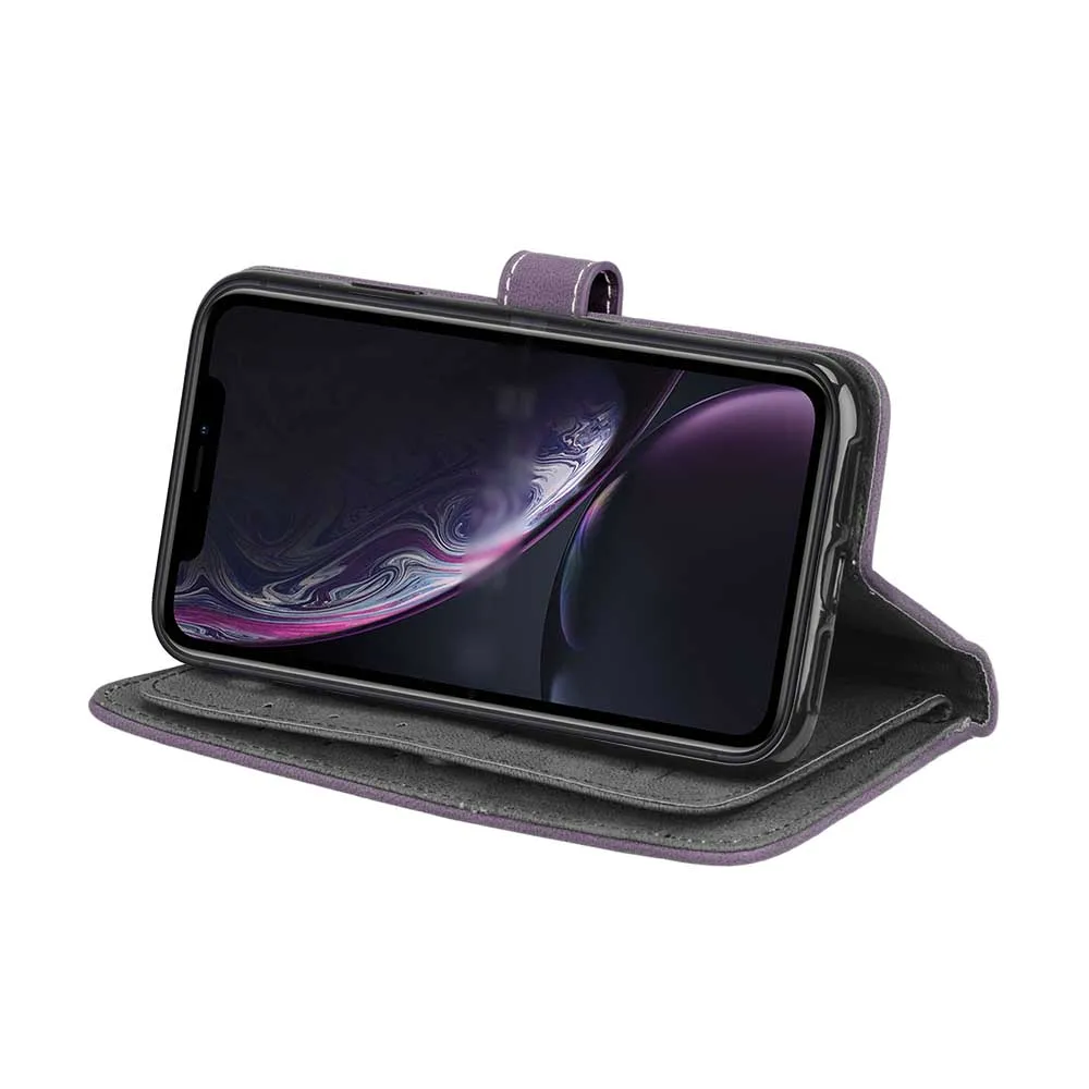 Capa Fundas для iphone XR XS Max 6 6 Plus 6s держатель чехол для iphone 7 8 plus XR XS кожаный чехол для телефона 9 слотов для карт