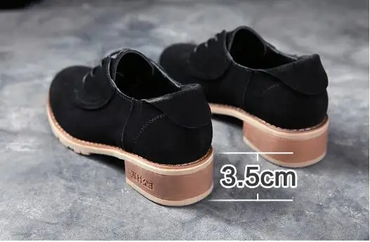 54 Little red man with a single shoes female leather spring new retro wind tie casual |