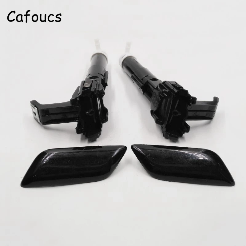 Cafoucs Омыватель фар крышка сопла и струя воды кронштейн для Toyota Camry ASV50 AVV50 ACV51 2011