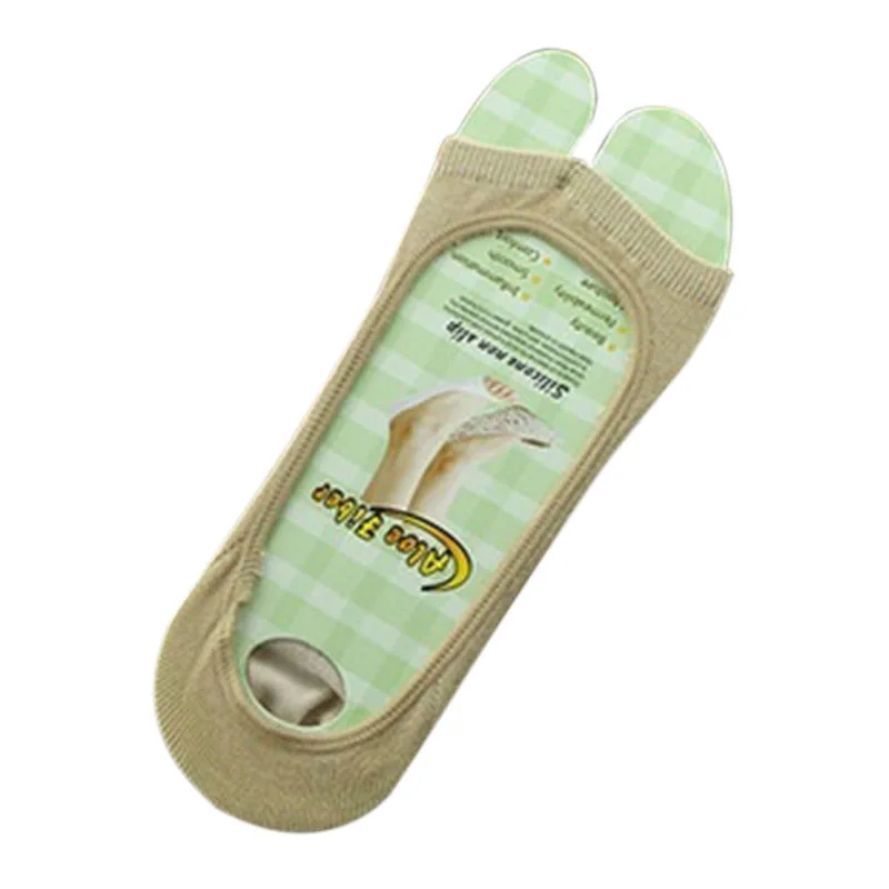 Женские хлопковые носки с открытым носком незаметный носок низкий короткие