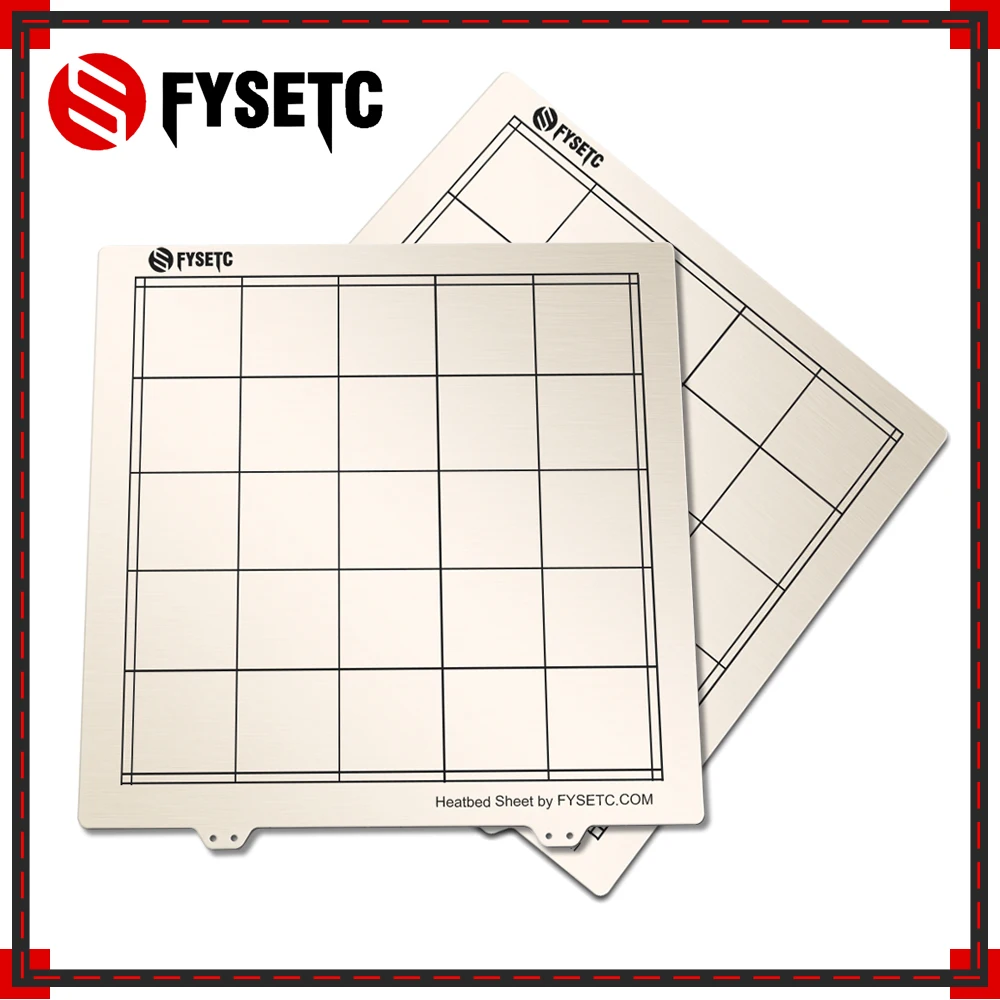 Новый 300*300 мм пружинный стальной лист Подогреваемая платформа для 3D-принтера