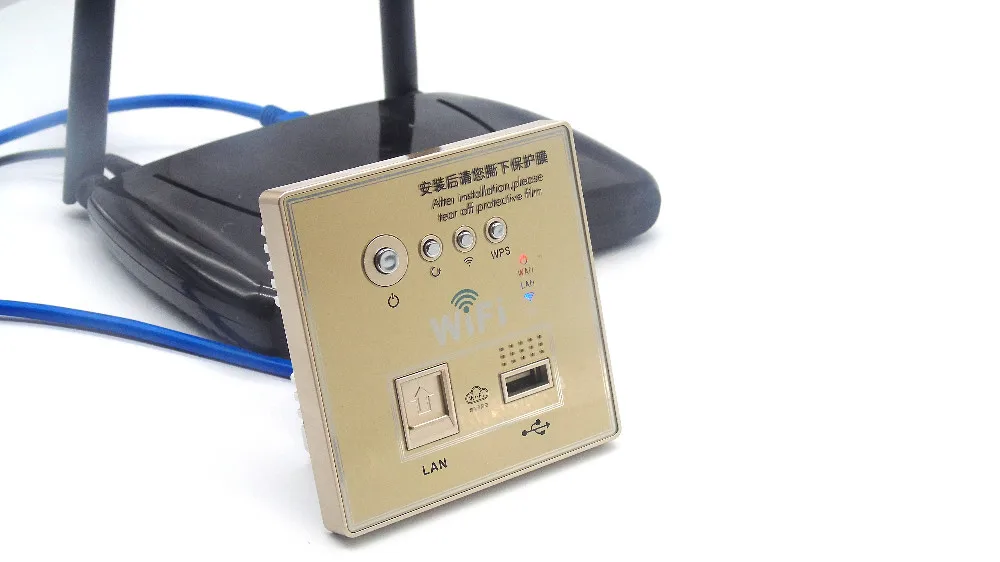 12 V-48 V poe беспроводной настенный роутер с подключением ethernet-переключателя