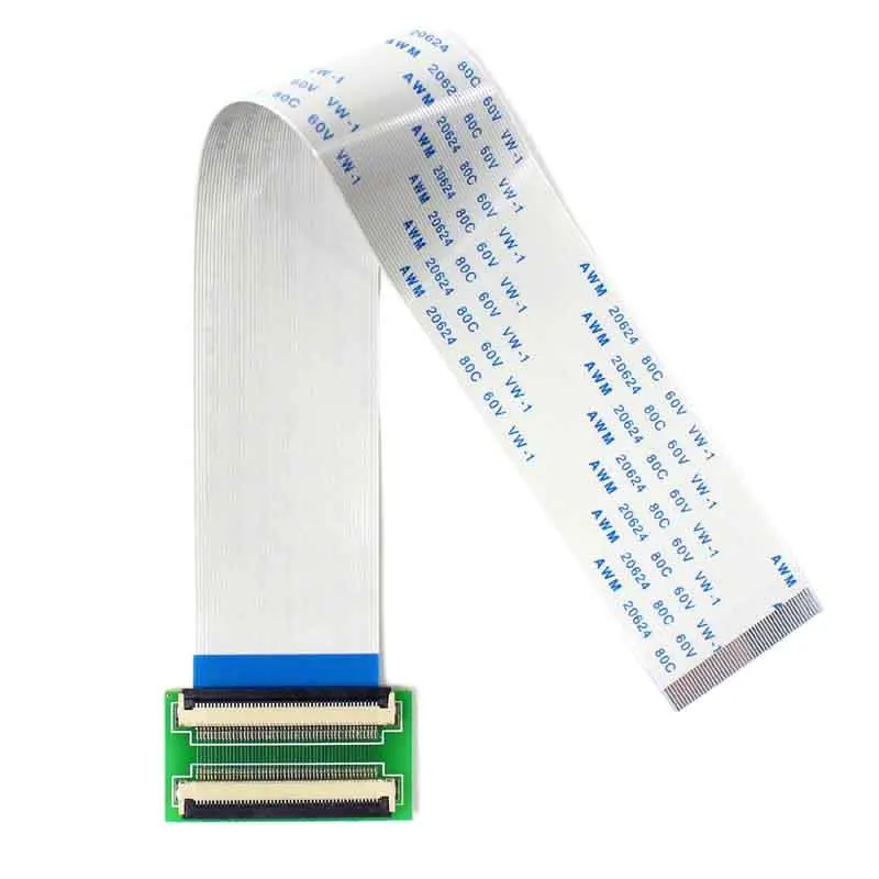 Latumab Новый FFC FPC 50 Pin до PIN/60 PIN 60 0 5 мм Шаг ленточный кабель ZIF HDD 20 см + удлинитель