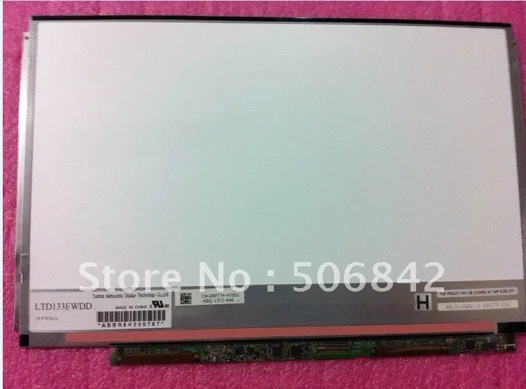

13,3 дюймовый ЖК-экран для ноутбука LTD133EWDD для DELL XPS M1330 1280x800