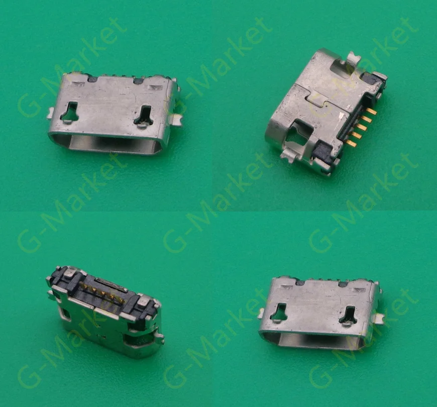 

100pcs 5Pin Micro USB Connector V8 Port Charge Socket Micro USB Jack charging port socket plug dock female