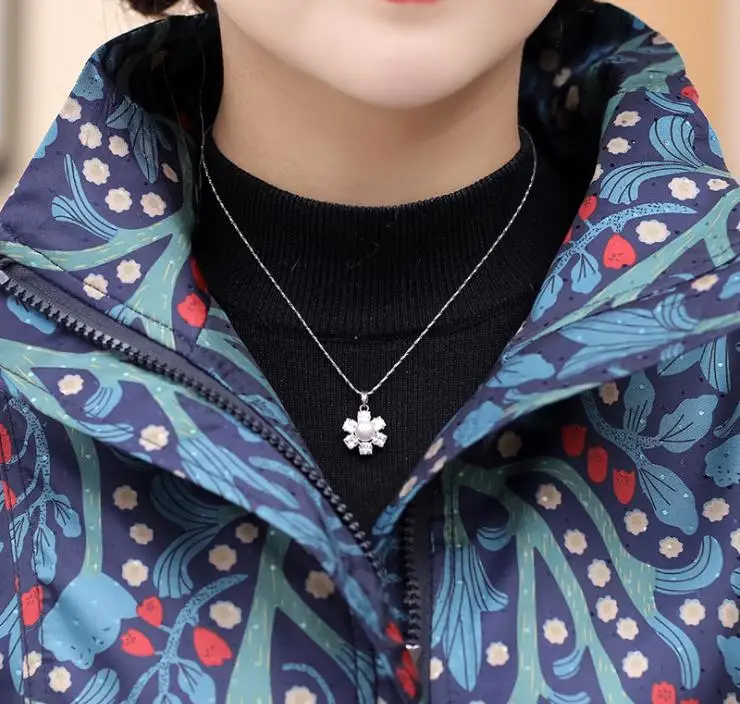Women's spring and autumn print jacket thin windbreaker | Женская одежда