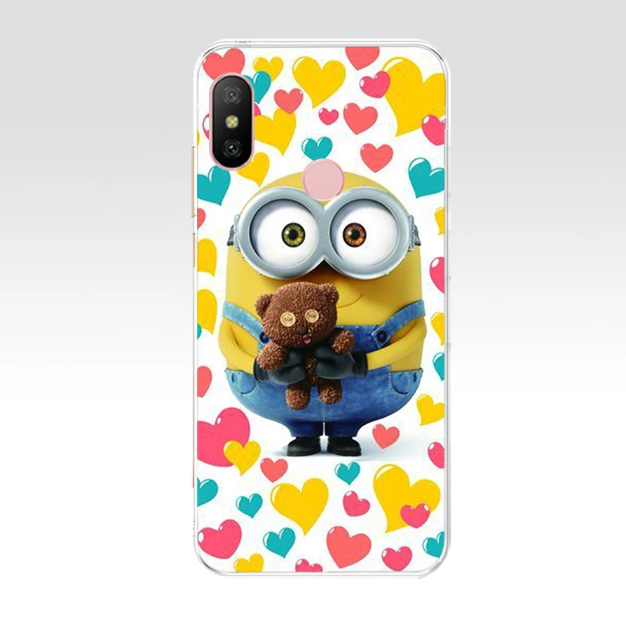 22 K силиконовый чехол для Xiaomi mi A2 LITE, чехол с полной защитой, мягкая задняя крышка из ТПУ, чехол для телефона s для Xio mi A2 LITE, бампер - Цвет: 22