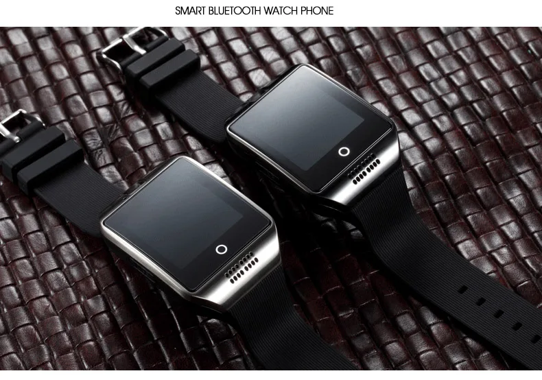 Q18 Смарт-часы мужские sim-карты Bluetooth, телефон, часы с поддержкой 32 Гб TF фитнес-трекер Whatsapp Smartwatch для IOS Android