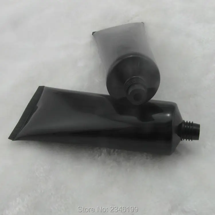 100 мл 30 шт./лот Черная Косметическая Мягкая трубка очищающее средство для