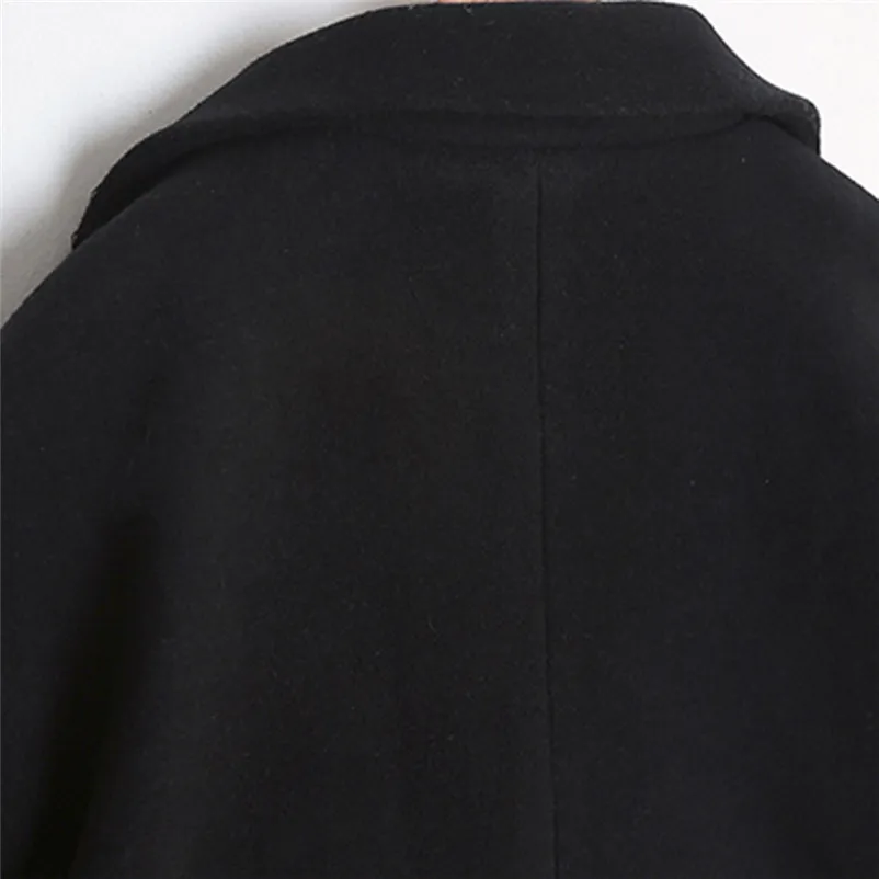 Модные пальто и куртки для женщин зимние женские зимнее шерстяное с отворотами