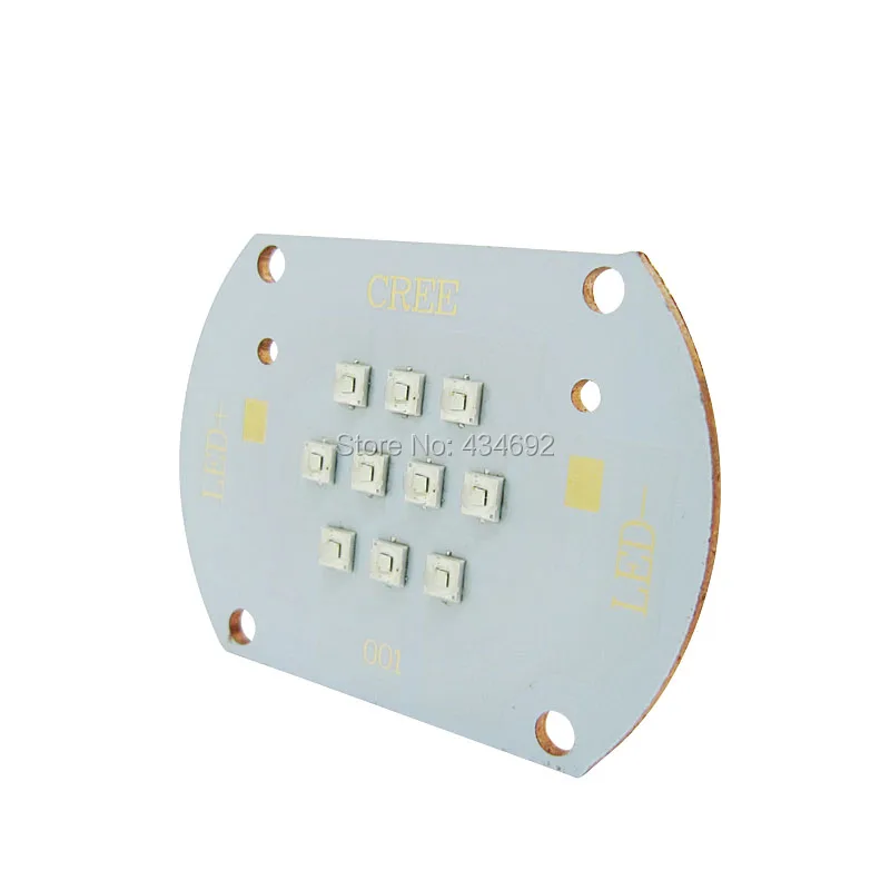 30 Вт Cree XPE2 XP-E2 Королевский синий 450NM-455NM высокое Мощность светодиодный излучатель свет лампы 30-36 V 1000mA набор «сделай сам» для аквариума Светодиодная лампа